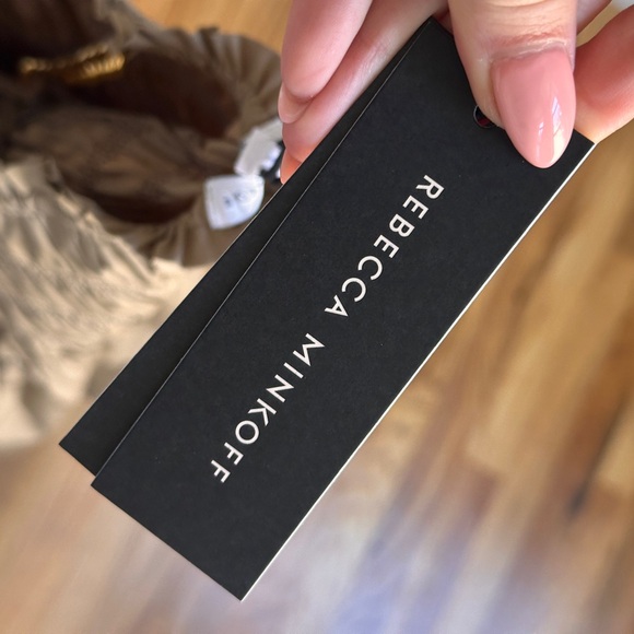 NWT Rebecca Minkoff Fay Smocked Dress - Picture 9 of 9